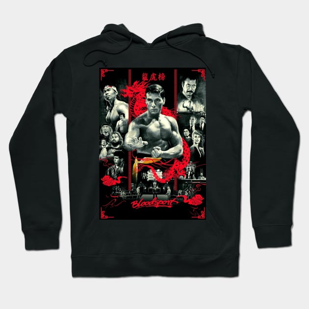 Bloodsport Poster Shirt Hoodie by HipHopTees